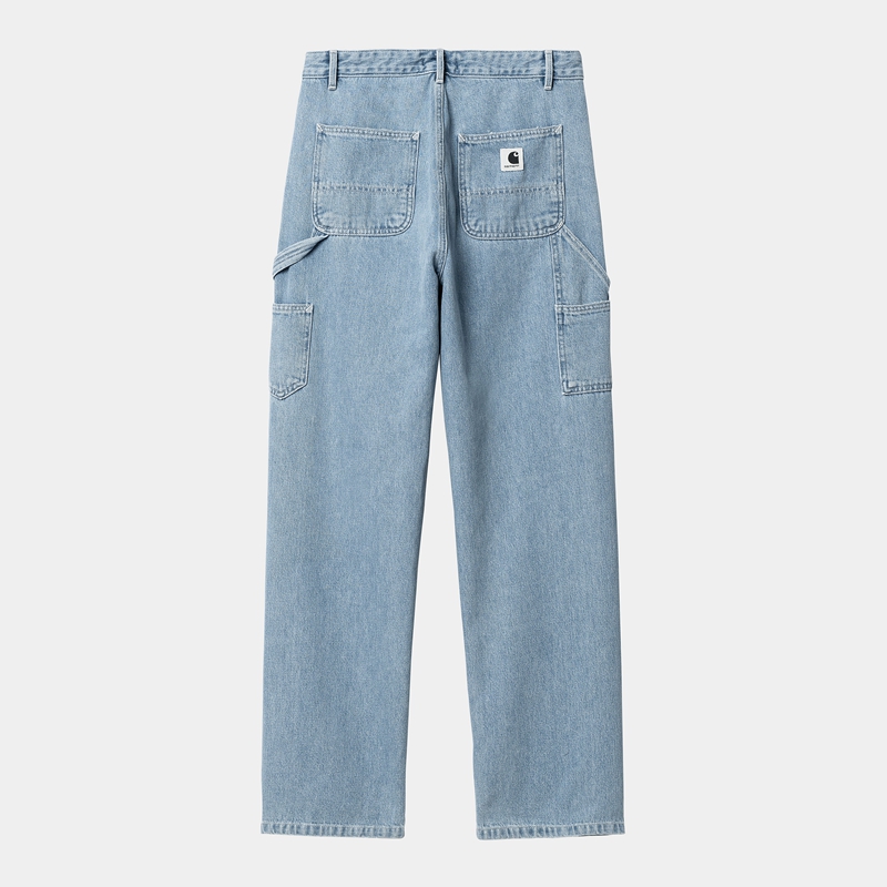 Carhartt Pierce Straight Pantolon Kadın Mavi | IBO-285091