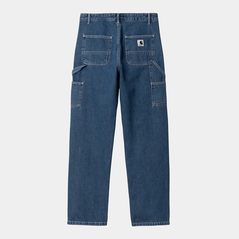 Carhartt Pierce Straight Pantolon Kadın Mavi | TLQ-083427