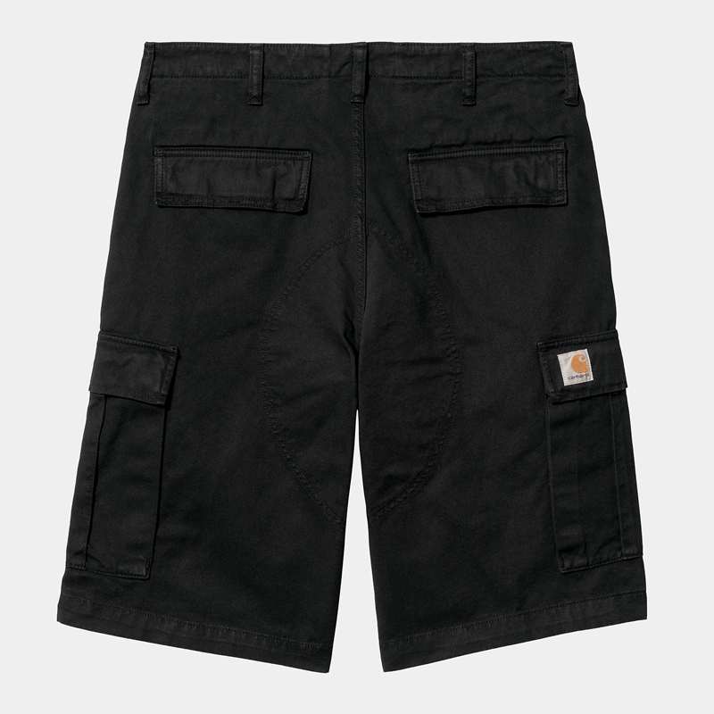 Carhartt Regular Cargo Şort Erkek Siyah | KMU-614978