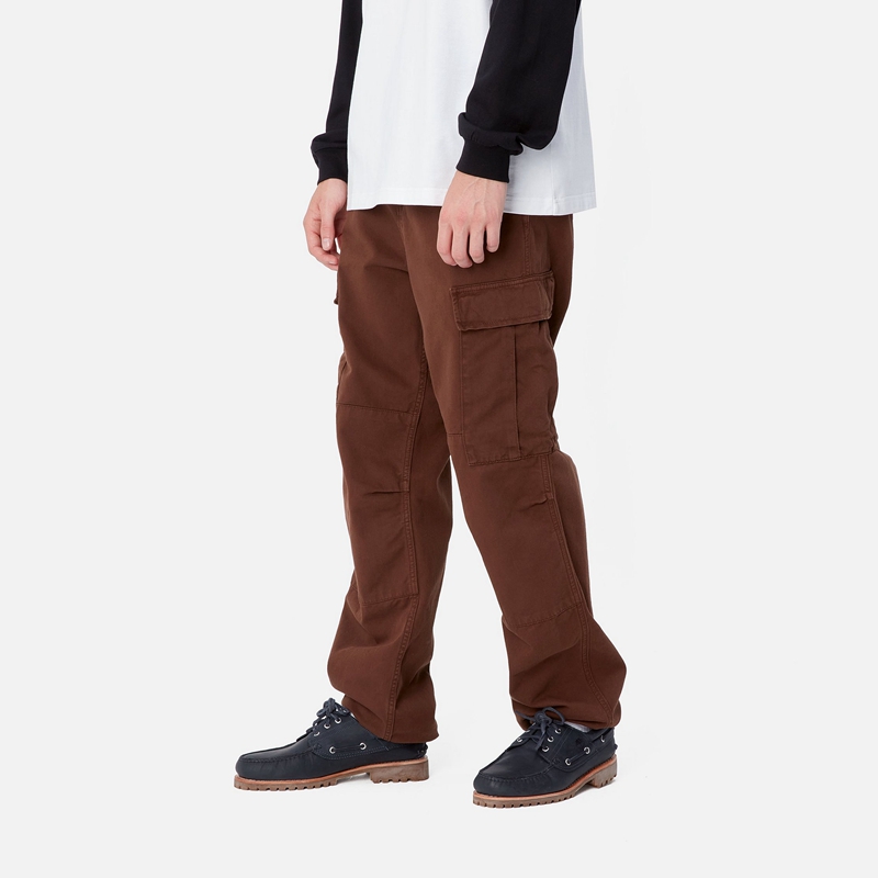 Carhartt Regular Kargo Pantolon Erkek Bordo | XFP-379645