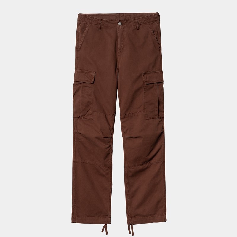 Carhartt Regular Kargo Pantolon Erkek Bordo | XFP-379645