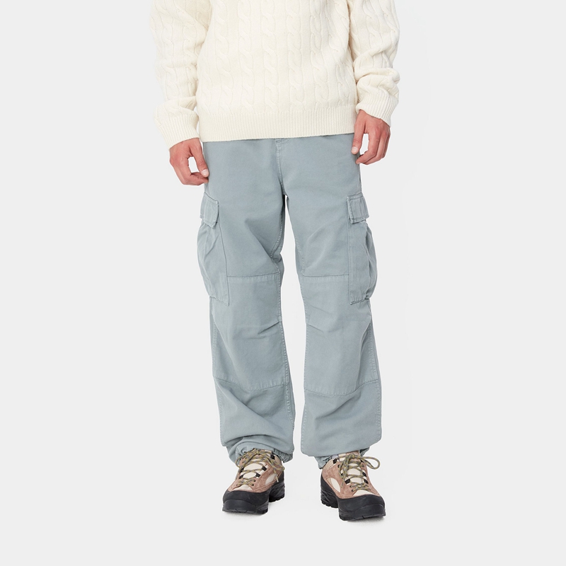 Carhartt Regular Kargo Pantolon Erkek Mavi | LGM-718026