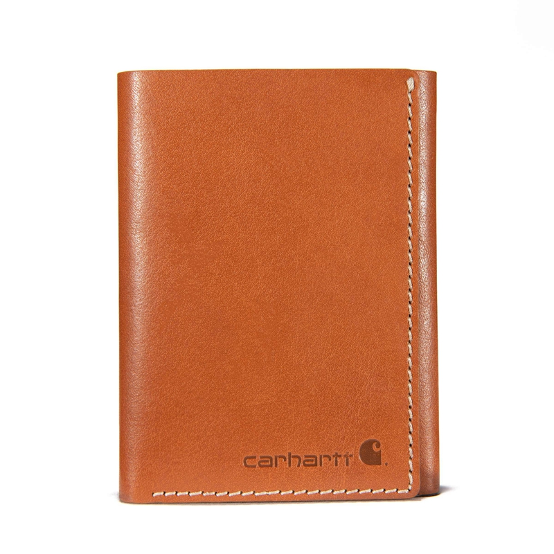 Carhartt Rough Cut Trifold Cüzdan Erkek Kahverengi | AUC-689032