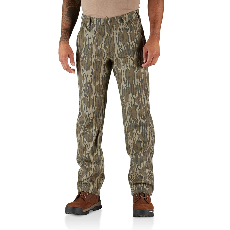 Carhartt Rugged Flex® Duck Relaxed Fit Camo Utility Iş Pantolonu Erkek Camo | PTJ-821456