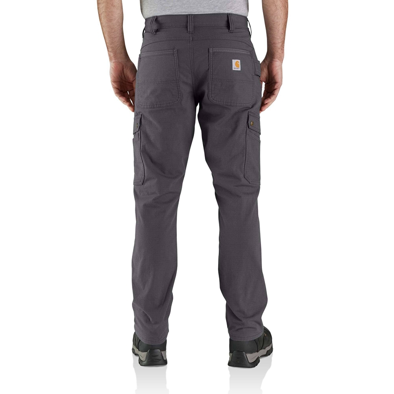 Carhartt Rugged Flex® Relaxed Fit Ripstop Cargo Fleece-Lined Iş Pantolonu Erkek Yeşil | DLU-820534