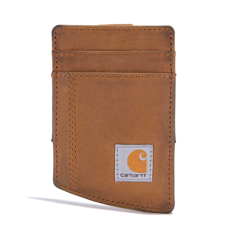 Carhartt Saddle Leather Front Pocket Cüzdan Erkek Kahverengi | JIO-710238