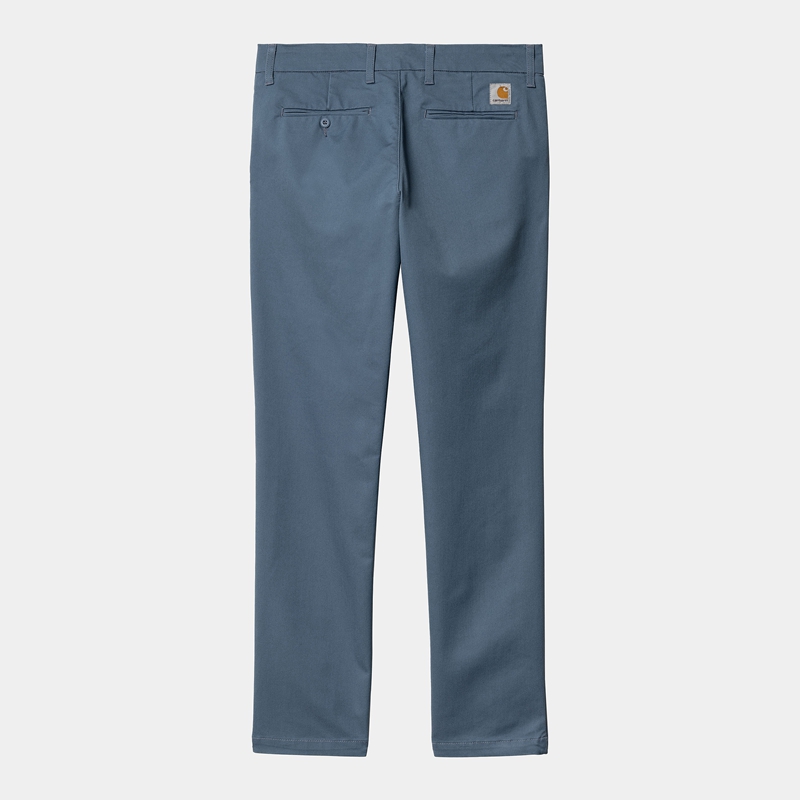 Carhartt Sid Pantolon Erkek Mavi | FPB-462038