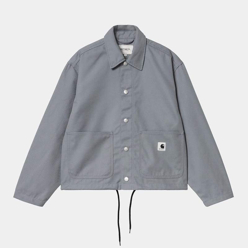 Carhartt Simple Gömlek Ceket Kadın Mavi | EAU-643710