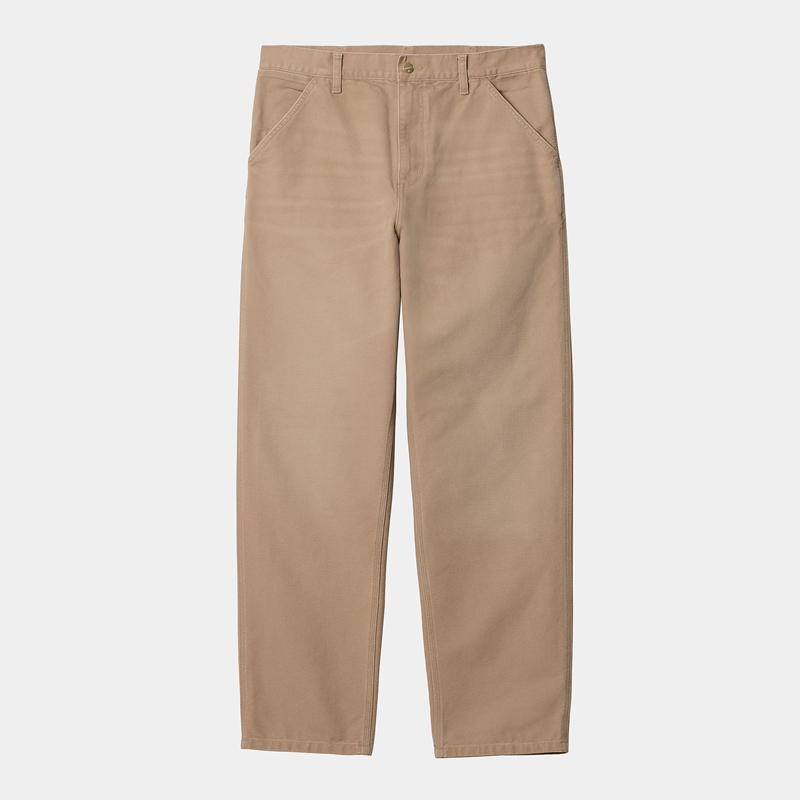 Carhartt Simple Pantolon Erkek Bej Rengi | LUY-623904