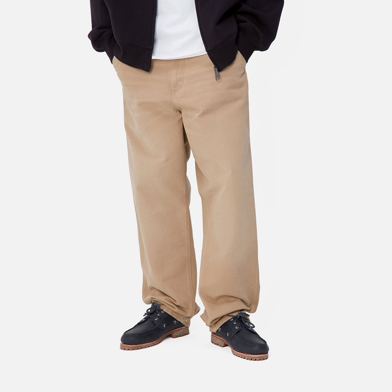 Carhartt Simple Pantolon Erkek Bej Rengi | LUY-623904