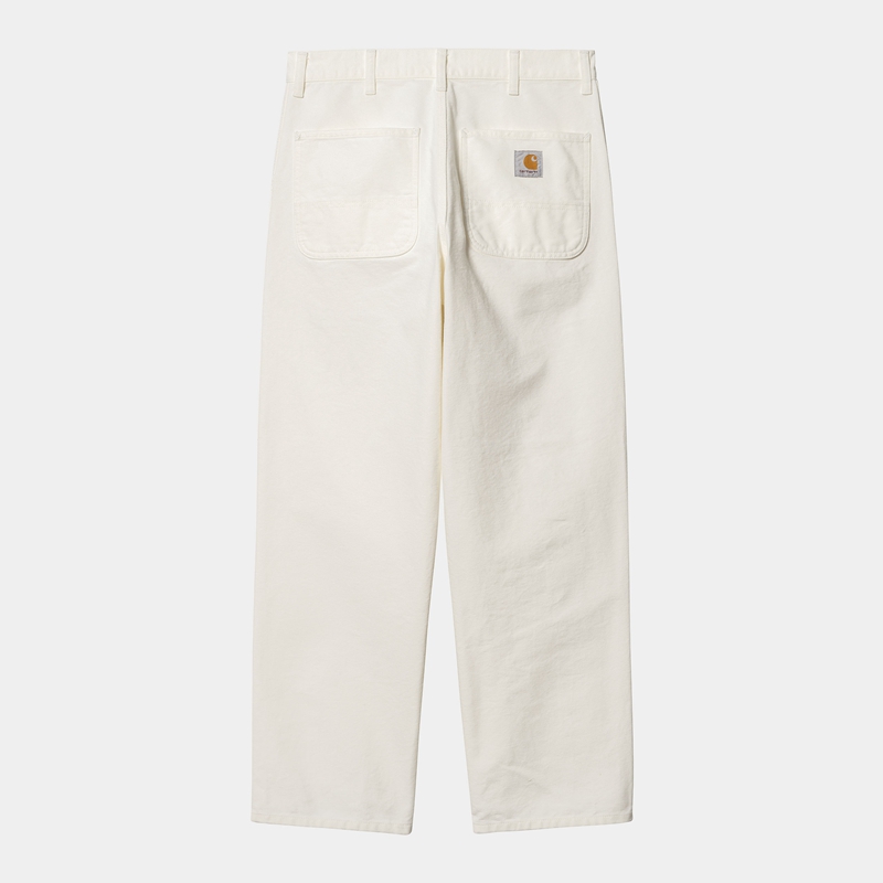 Carhartt Simple Pantolon Erkek Beyaz | NOW-170456