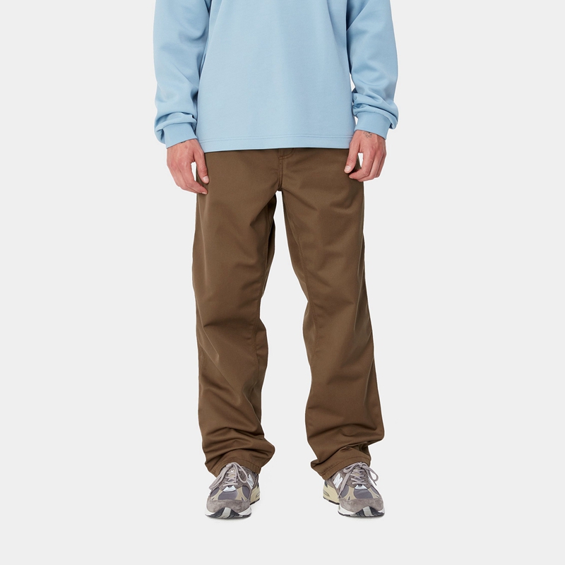 Carhartt Simple Pantolon Erkek Koyu Kahverengi | LCR-235791