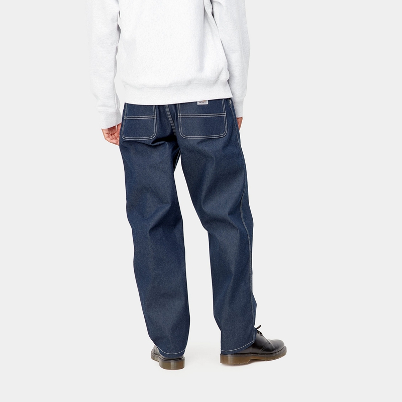 Carhartt Simple Pantolon Erkek Lacivert | ORB-308671