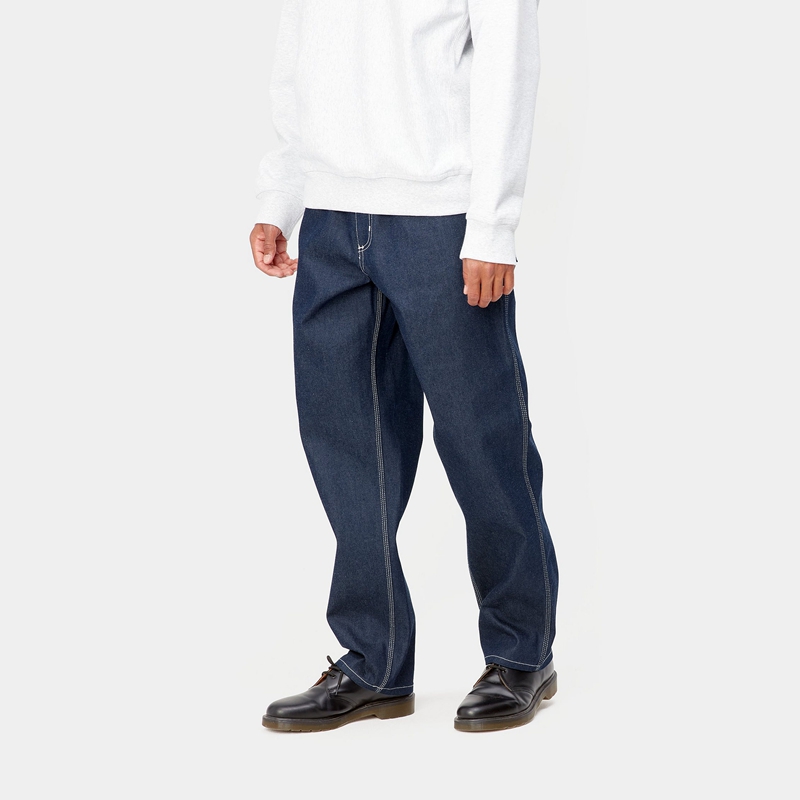 Carhartt Simple Pantolon Erkek Lacivert | ORB-308671