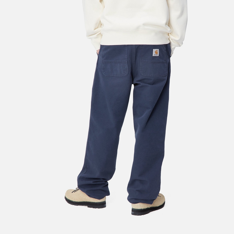 Carhartt Simple Pantolon Erkek Lacivert | TOQ-809456