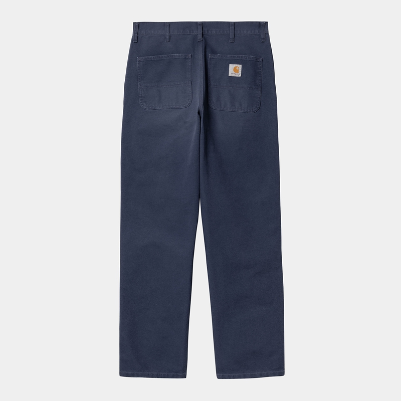 Carhartt Simple Pantolon Erkek Lacivert | TOQ-809456