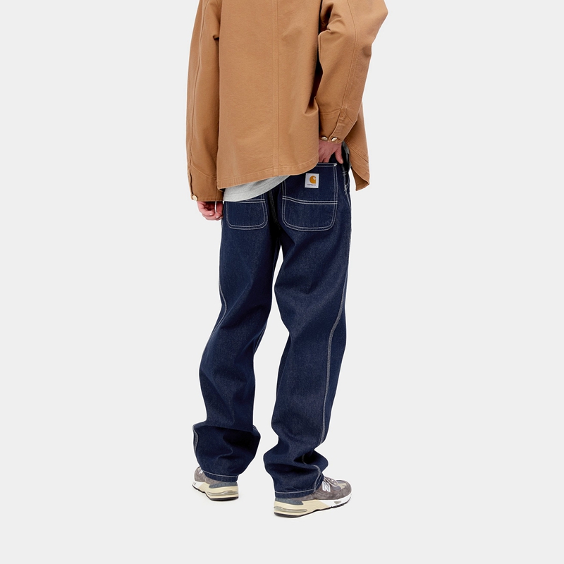 Carhartt Simple Pantolon Erkek Lacivert | XUO-203468