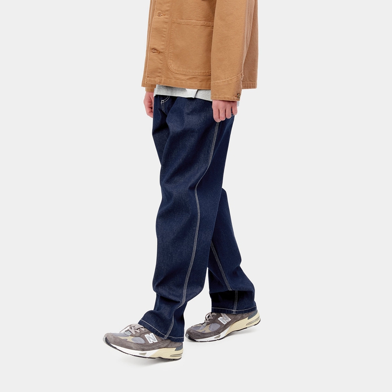 Carhartt Simple Pantolon Erkek Lacivert | XUO-203468