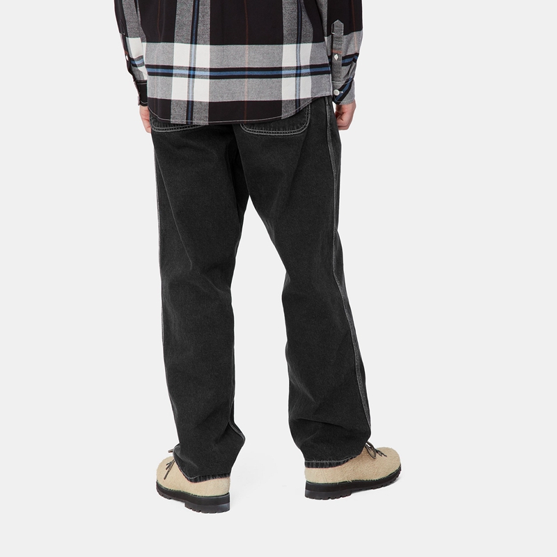 Carhartt Simple Pantolon Erkek Siyah | FTD-194056