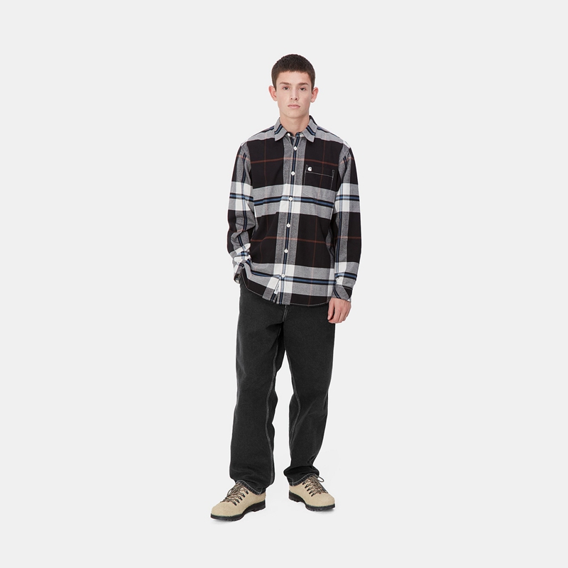 Carhartt Simple Pantolon Erkek Siyah | FTD-194056