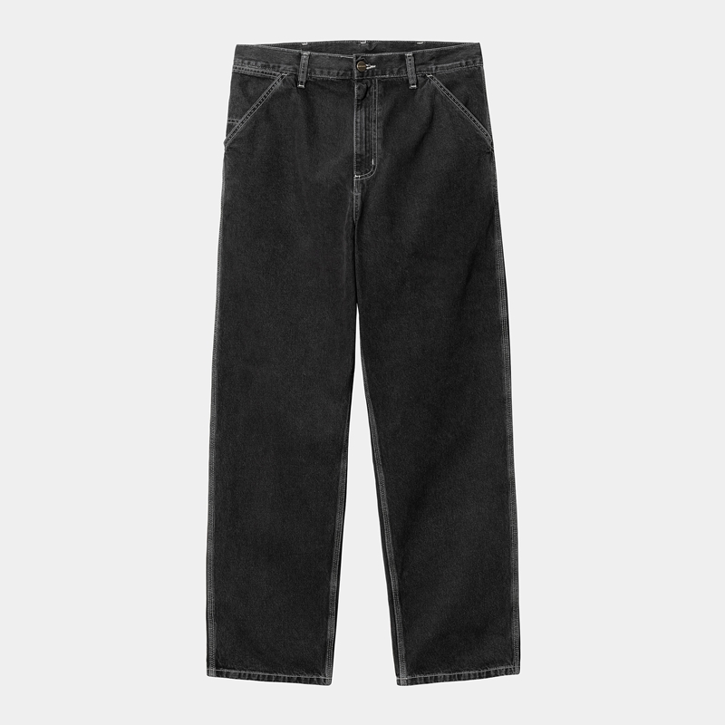 Carhartt Simple Pantolon Erkek Siyah | FTD-194056