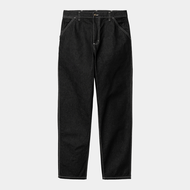 Carhartt Simple Pantolon Erkek Siyah | HCU-189407