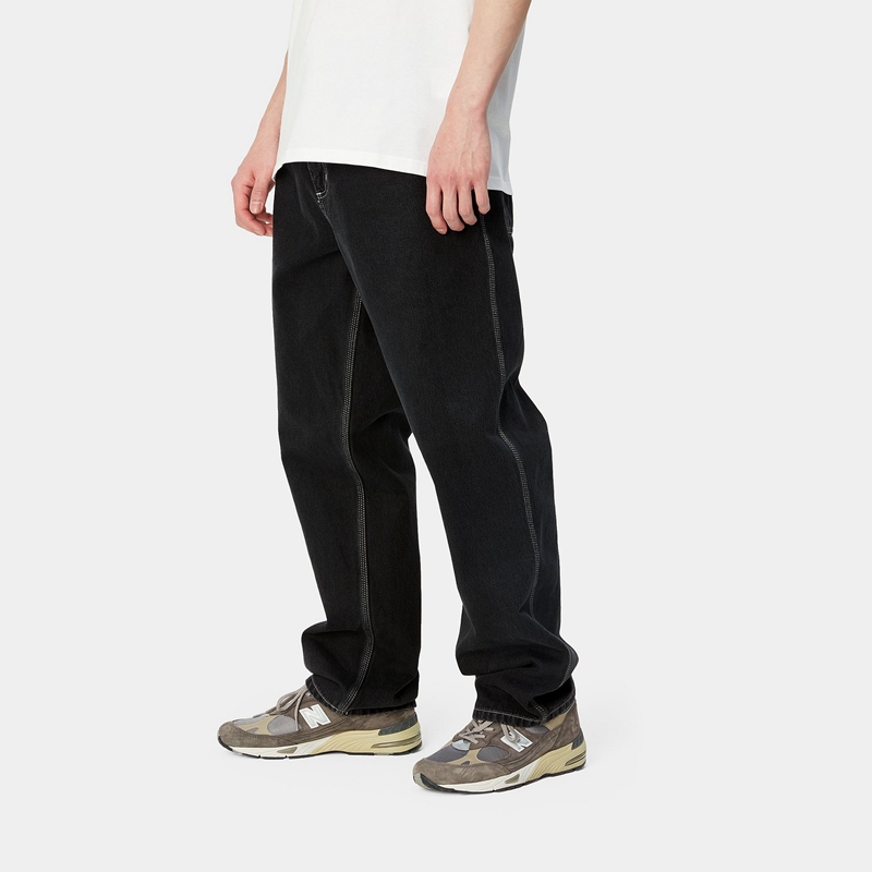 Carhartt Simple Pantolon Erkek Siyah | YQE-302148