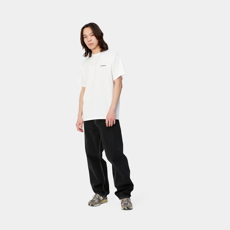 Carhartt Simple Pantolon Erkek Siyah | YQE-302148