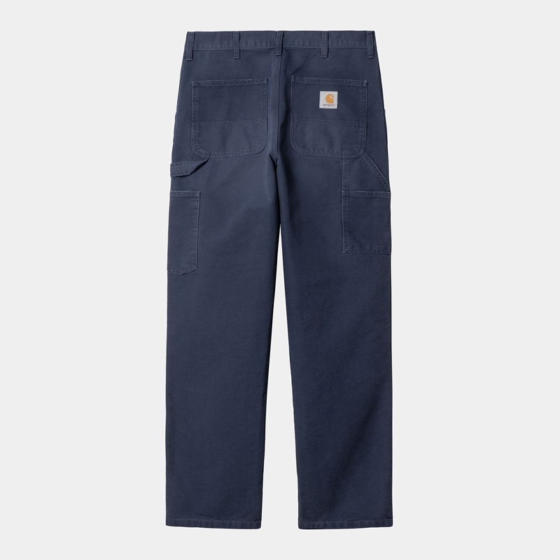 Carhartt Single Knee Pantolon Erkek Lacivert | IOR-327084