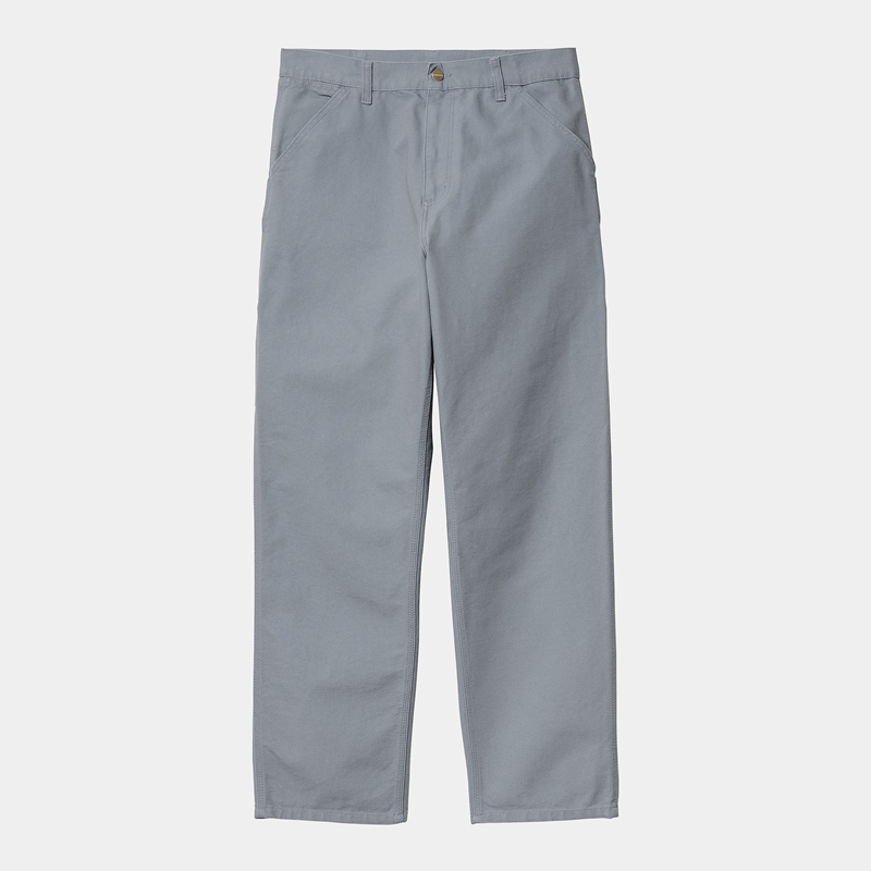 Carhartt Single Knee Pantolon Erkek Mavi | DWJ-918452