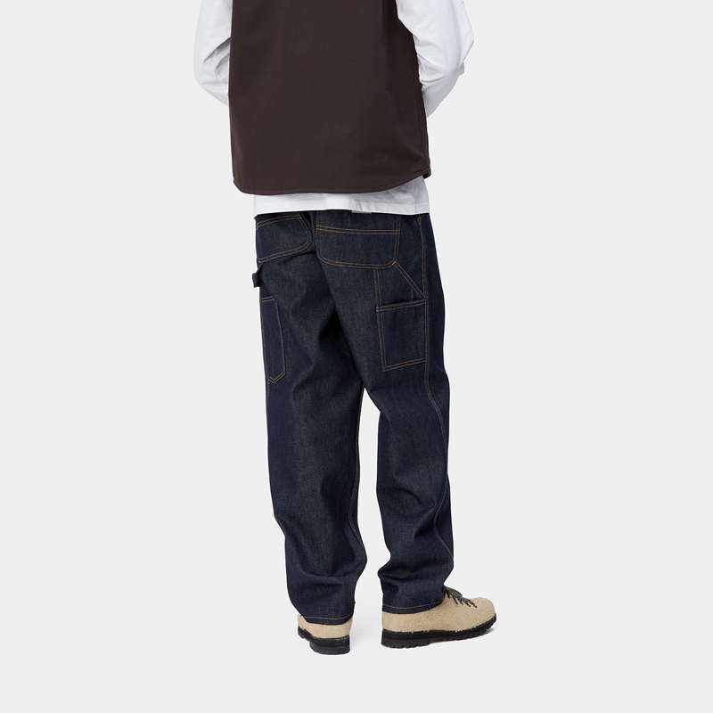 Carhartt Single Knee Pantolon Erkek Siyah | YBK-019528