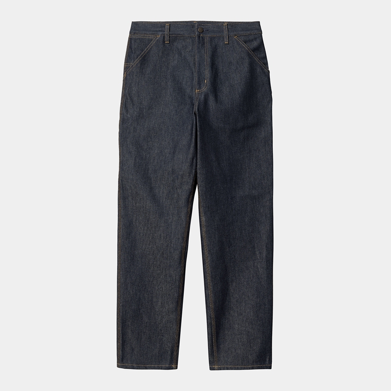 Carhartt Single Knee Pantolon Erkek Siyah | YBK-019528