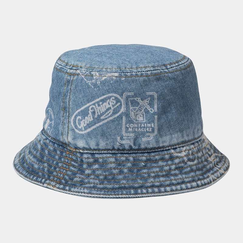 Carhartt Stamp Bucket Şapkalar Erkek Mavi | HWX-970541