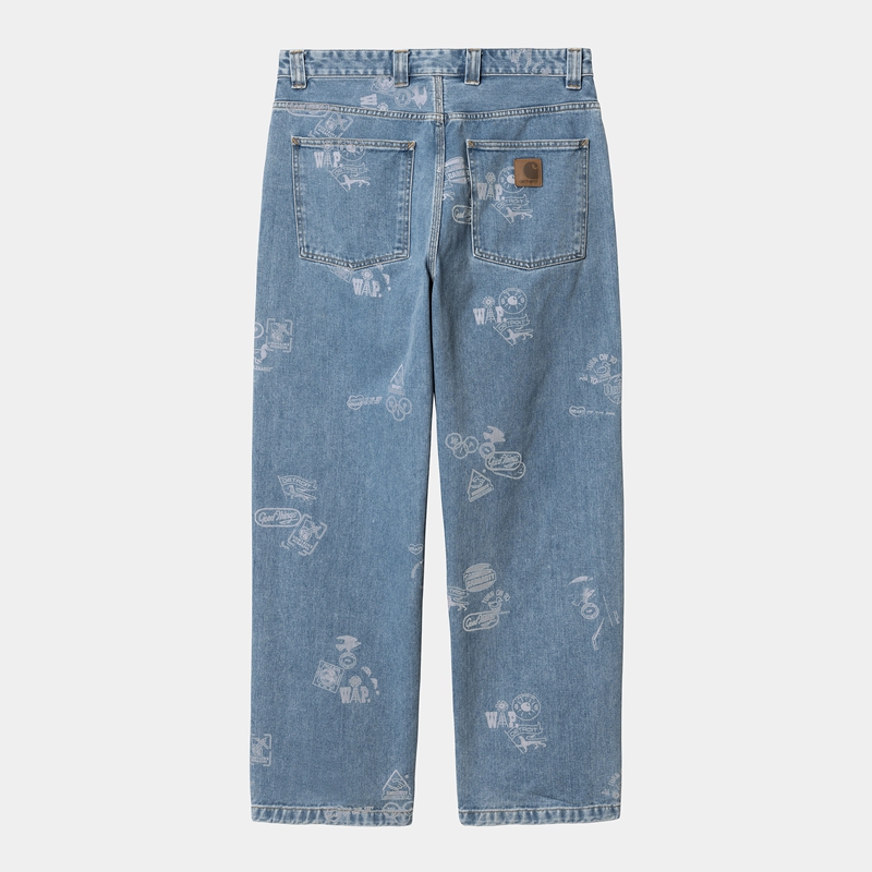 Carhartt Stamp Pantolon Erkek Mavi | EJD-248657