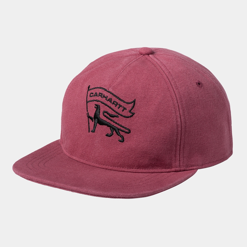 Carhartt Stamp Şapkalar Erkek Pembe | QVY-795283