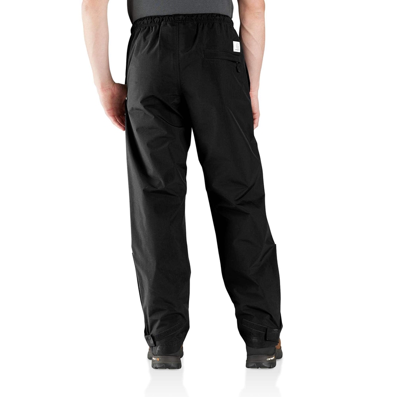 Carhartt Storm Defender® Relaxed Fit Lightweight Packable Pantolon Erkek Siyah | YTP-580463