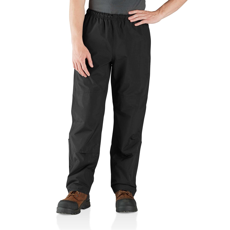 Carhartt Storm Defender® Relaxed Fit Lightweight Packable Pantolon Erkek Siyah | YTP-580463