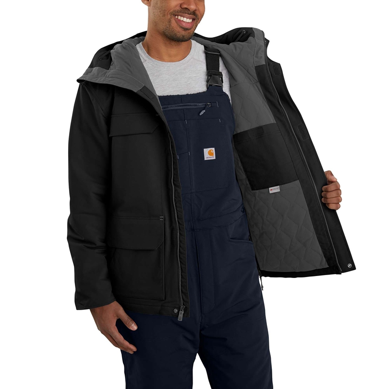 Carhartt Super Dux™ Relaxed Fit Insulated Traditional Kaban Erkek Kahve | ZGE-935416