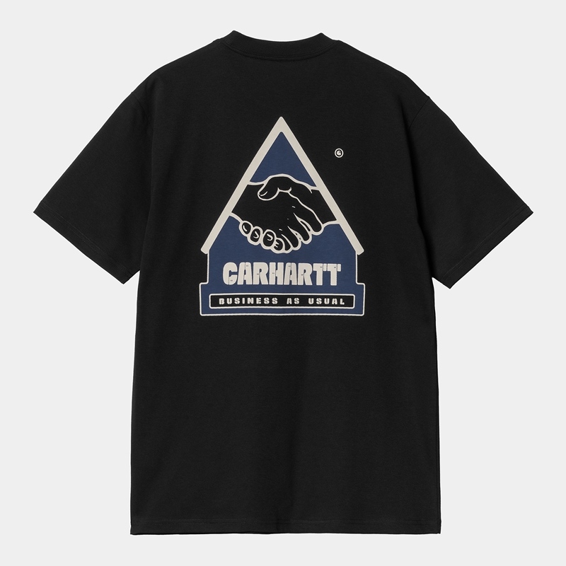 Carhartt Trade Tişört Erkek Siyah | KDY-549867