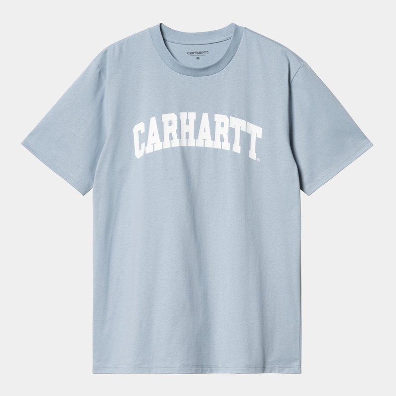 Carhartt University Tişört Erkek Mavi | IHJ-186943