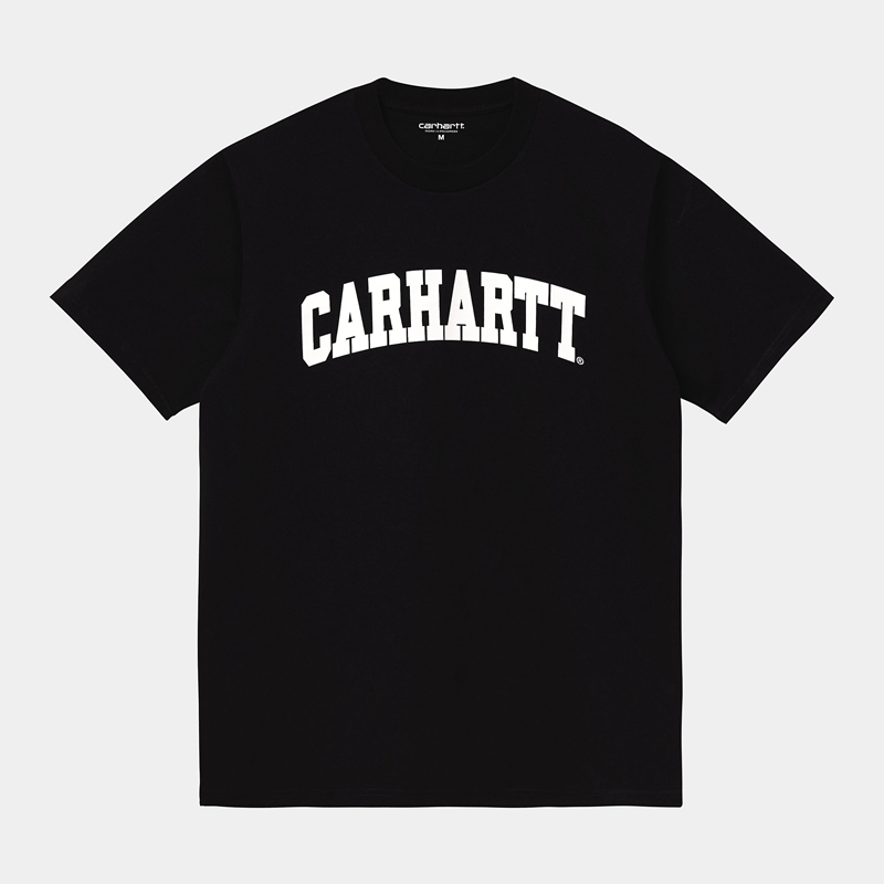 Carhartt University Tişört Erkek Siyah | ZCU-294105