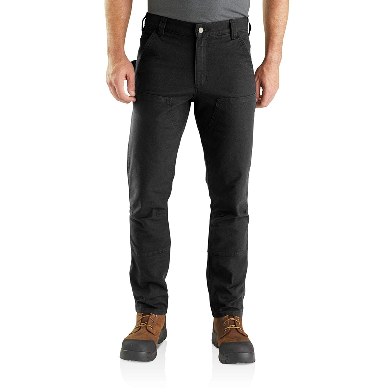 Carhartt Utility Double-Knee Pantolon Erkek Siyah | CBS-423569