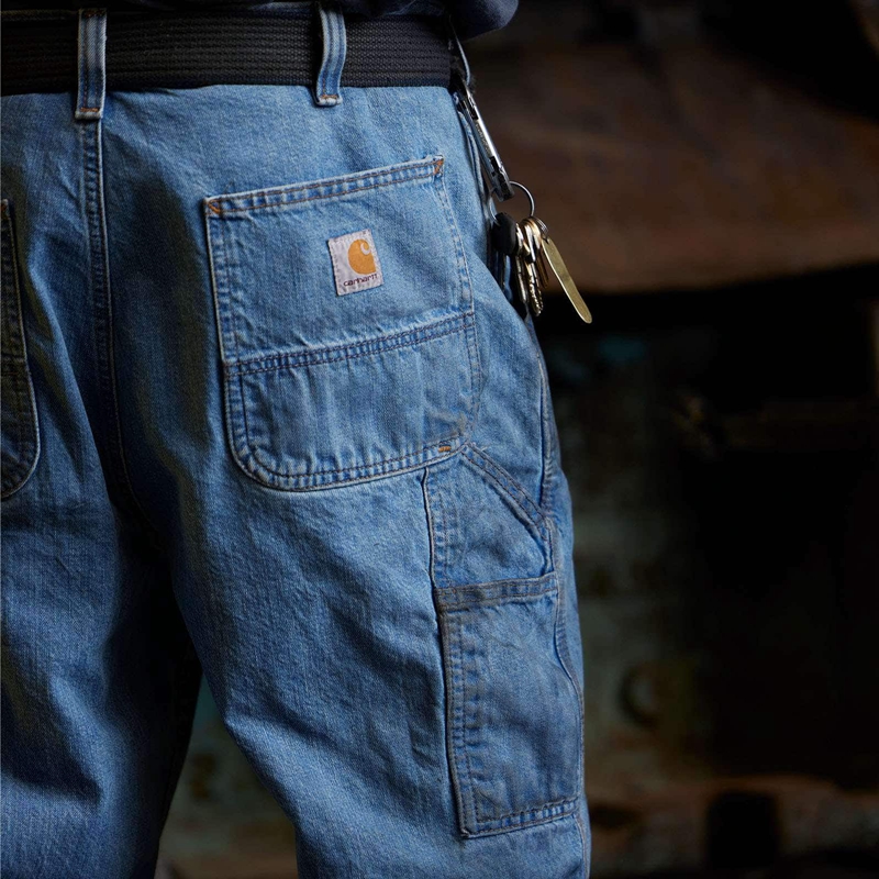 Carhartt Utility Kot Pantolon Erkek Mavi | UOX-689157