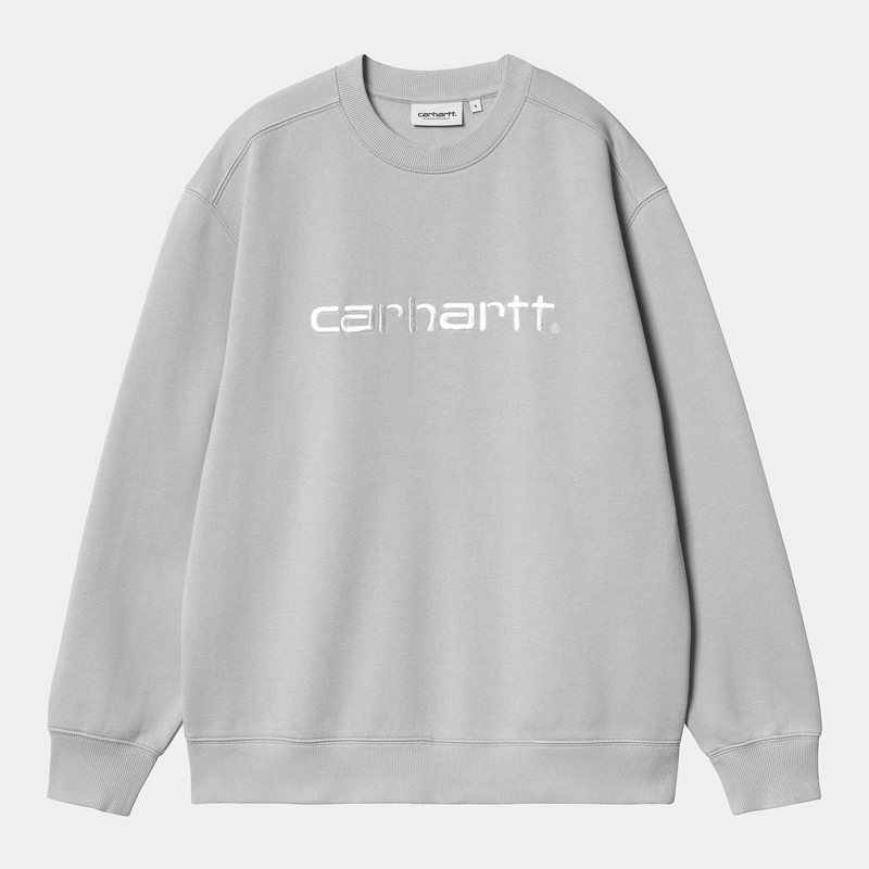 Carhartt W' Sweatshirt Kadın Gri | YNC-940865