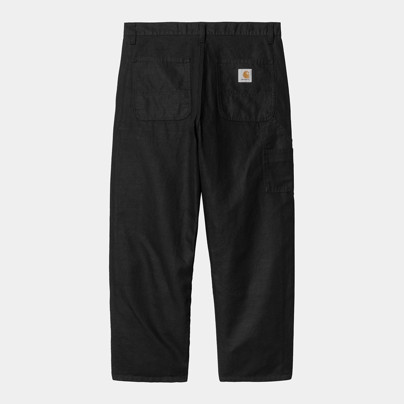 Carhartt Walter Double Knee Pantolon Erkek Siyah | QIE-907643