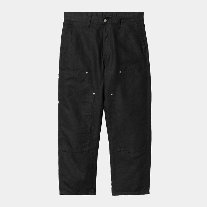 Carhartt Walter Double Knee Pantolon Erkek Siyah | QIE-907643