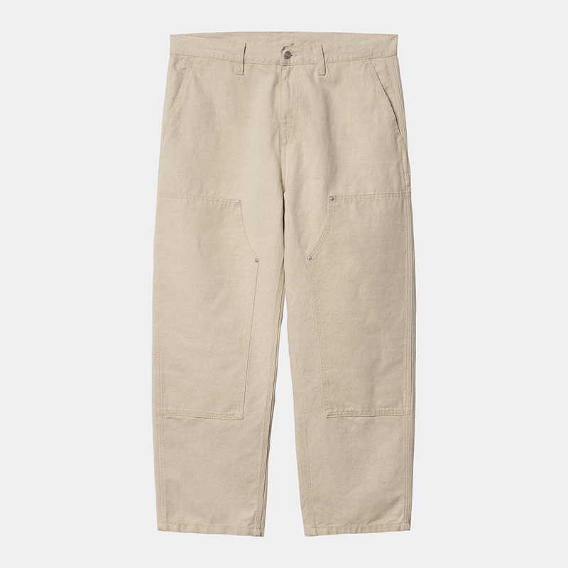 Carhartt Walter Double Knee Pantolon Erkek Krema | RUN-782945