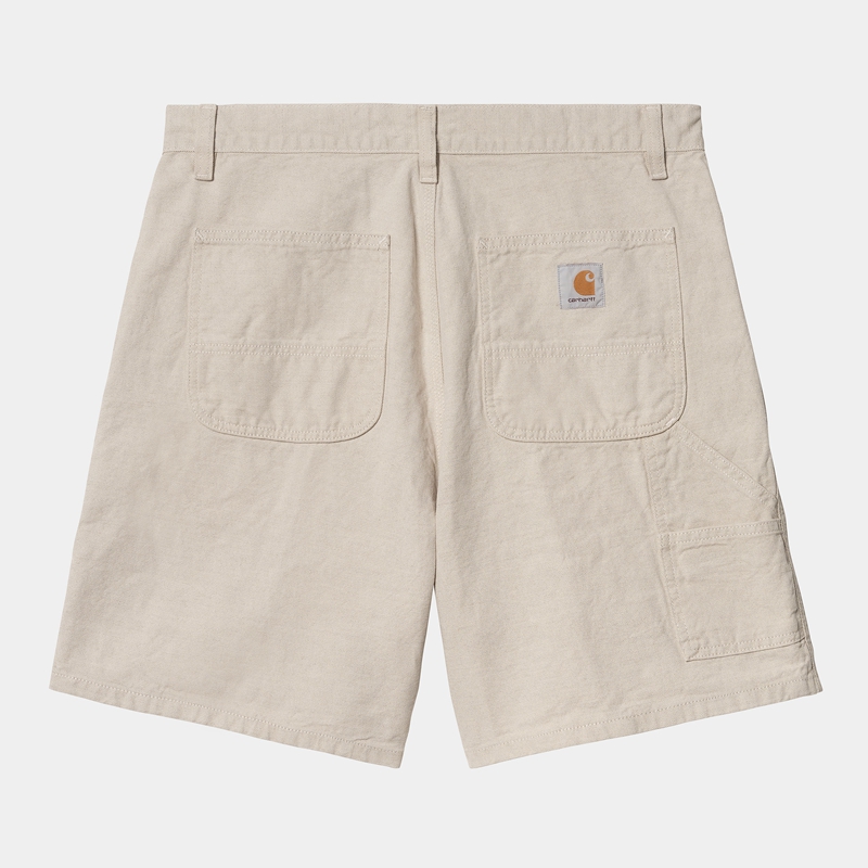 Carhartt Walter Single Knee Şort Erkek Beyaz | WLM-140785