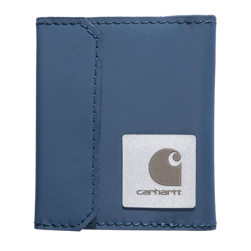 Carhartt Water Repel Fold-Over Cüzdan Erkek Koyu Mavi | OFB-145768