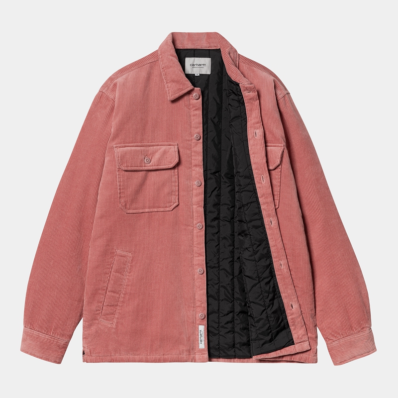 Carhartt Whitsome Gömlek Ceket Erkek Pembe | FVK-579410